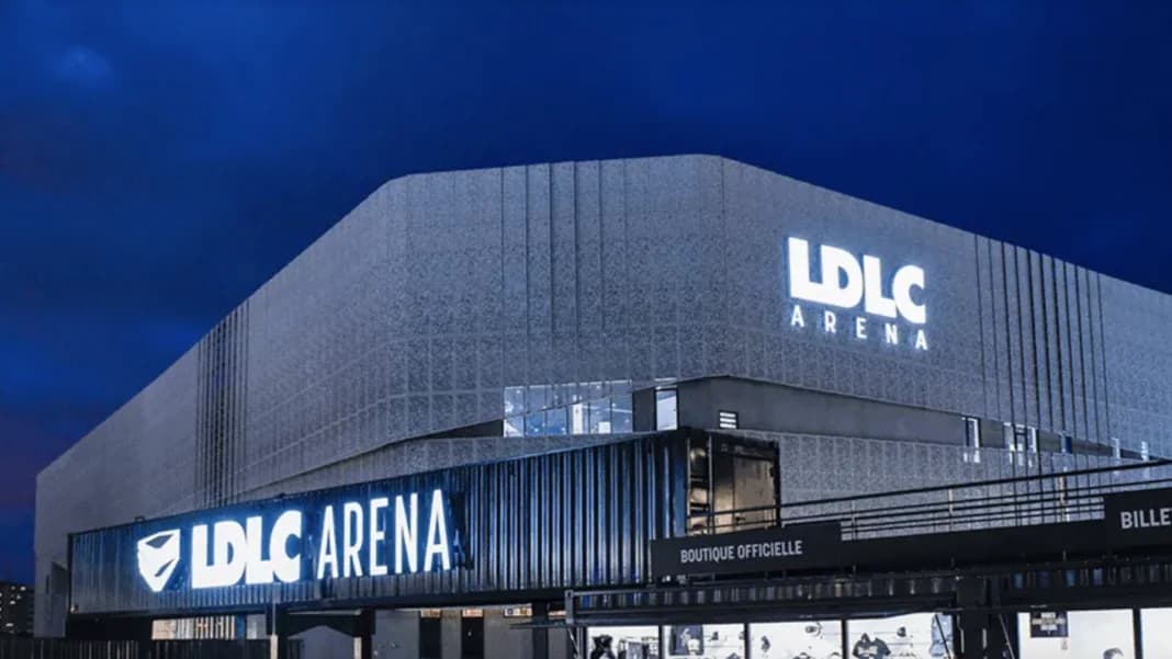 LDLC Arena à Lyon pour les déplacements en chauffeur privé au Forum Franchise